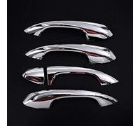 Wivplex ABS Car Door Handles Covers Chrome Exterior Car Styling Sticker, for Mercedes-Benz, C Class W205 GLC X253 E Class W213 Door Handle Shell(Bright silver)
