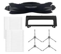Wivplex Accessories Kit, for Eufy, for RoboVac, for L50 L50 SES L60, for Hybrid, Vacuum Cleaner, Vacuum Replacement Parts With Side Brush Filter And Sponge Roller Brush Guard Vacuum Cleaner Filter