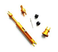 Wivplex Alloy Release Tie Rod Front Grille Cover Hood Lock Latch Connecting, for Ford, for Focus, 2 Mk2 C-Ma, Car Accessories Car Door Hinge Conversion Kit