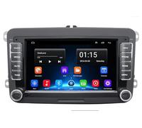 Wivplex Android 10 2 Din Car Radio GPS Bluetooth FM Multimedia Player For 7'' Universal, for Volkswagen, for VW, for Skoda, for Seat, for Passat B7, for POLO, for GOLF 5 6 Radio Multimedia Player(1 16