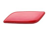 Wivplex Auto Part Headlight Washer Nozzle Sparyer Cover Cap, for Mazda, 3 Axela 2014 2015 2016 Front Bumper Headlamp Cleaner Jet Lid Trim Headlight Washer Cover(BLACK Red LH)