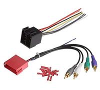 Wivplex Bingfu Car Stereo Wiring Harness, for Select 93-08, for Audi, for Porsche, for Boxster Amp Amplifier System Vehicle Radio Wire Harnesses Car Radio Adapter Cable