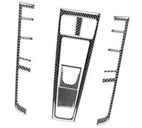 Wivplex Car Accessories Carbon Fiber Central Gear Shift Panel Trim Cover Interior Decoration Sticker, for 2014-2021 car Dashboard Trim Strip