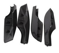 Wivplex Car Accessories Styling 4pcs/set Roof Rack Protective Cover Housing, for TOYOTA, for Land Cruiser LC200 FJ200 2008-2019 Black Car Roof Rack