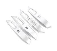 Wivplex Car Armrest Window Lift Switch Panel Cover Window Switch Trim, for Hyundai, Tucson NX4 2021 2022 Window Switch Trim