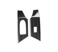 Wivplex Car Black Window Glass Lift Button Switch Cover Trim Door Armrest Panel, for Mazda, MX30 MX-30 2022-2023 LHD Window Switch Trim Panel