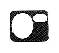 Wivplex Car Carbon Fiber Center Control CD Panel Air Vent Gear Shift Door Bowl Headlight Switch Cover Frame Inner Trim, for VW, for Golf, 6 MK6 Window Switch Trim(C for LHD)