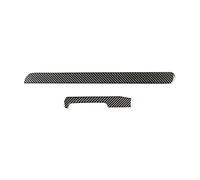 Wivplex Car Carbon Fiber Center Control CD Panel Air Vent Gear Shift Door Bowl Headlight Switch Cover Frame Inner Trim, for VW, for Golf, 6 MK6 Window Switch Trim(D for LHD)