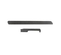 Wivplex Car Carbon Fiber Center Control CD Panel Air Vent Gear Shift Door Bowl Headlight Switch Cover Frame Inner Trim, for VW, for Golf, 6 MK6 Window Switch Trim(D for RHD)