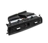 Wivplex Car Dashboard Front Central Air Conditioner Panel AC Vent Grille Assembly, for, 5 Series F10 F11 F18 64229166885 64229209136 Car Air Vent Grille(BLACK Assembly No Chrome)