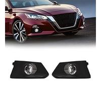 Wivplex Car Front Bumper LED Fog Lamps, for NISSAN, Altima Teana 2019 2020 Waterproof Driving Headlight Halogen Bulb 12V Accessories Lamp Car Front Fog Light Assembly