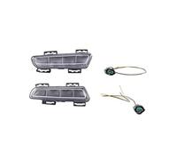 Wivplex Car Front Bumper Left And Right Fog Lights LED Daytime Running, for Smart, W451 2012-2014 A4519060351 A4519060451 Lamp Car Front Fog Light Assembly