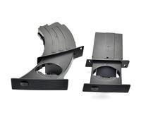 Wivplex Car Front Center Console Water Cup Drink Holder, for BMW, for 5 Series E60 E61 M5 525i 528i 530i 535i 550i 2004-2010 51459125622 Car Cup Holder Insert(Black Right Straight)