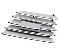 Wivplex Car Front Dashboard Central Air Conditioning AC Vent Grille Outlet Repair Kit, for Mercedes, for Benz, E Class COUPE W207 E350 E500 2013-2016 2078300100 Car Air Vent Clip(BLACK Middle Left)