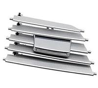 Wivplex Car Front Dashboard Central Air Conditioning AC Vent Grille Outlet Repair Kit, for Mercedes, for Benz, E Class COUPE W207 E350 E500 2013-2016 2078300100 Car Air Vent Clip(BLACK Middle Right)