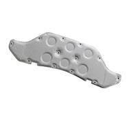 Wivplex Car Front Engine Hood Insulation Cotton Pad Sound Heat Mat Soundproof with Buckle, for Mercedes, for Benz, GLA H247 2020 Engine Heat Shield(Silver)
