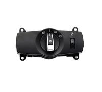 Wivplex Car Front Head Lamp Headlight Switch Assembly, for BMW, 5 6 7 Series X3 X4 F10 F11 F07 F06 F01 F25 F26 61319192744 61319192746 Headlight Switch Replacement(BLACK Model E)