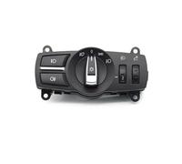 Wivplex Car Front Headlamp Switch Assembly, for BMW, 5 Series (F10, F11, F07), 6 Series (F06), 7 Series (F01), X3 (F25), X4 (F26) Headlight Switch Replacement(BLACK Model C)
