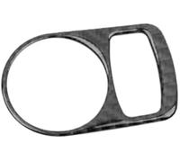 Wivplex Car Front Headlight Switch Adjust Frame Decoration Sticker Trim, for, Q3 2013-2017 Headlamp Panel Carbon Fiber Decals Headlight Switch Replacement