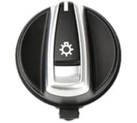 Wivplex Car Front Headlight Switch Rrotary Headlamp Knob Button Cap Compatible 1 3 X1 Series E84 E87 E88 E82 E90 E91 E92 E93 61316932794 Headlight Switch Replacement(Black)