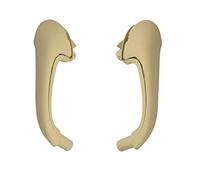 Wivplex Car Front Left Right Inner Door Pull Handle Cover Interior Accessories Handles, for Mercedes, for Benz, W203 2000-2007 Replacement Car Interior Door Handle(Beige-Front)