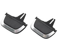 Wivplex Car Front Rear Air Conditioning AC Vent Grille Slider Repair Replace, for BMW, 7 Series G11 G12 730Li 740Li 750Li M760Li 2016-2020 Car Air Vent Clip(BLACK L and R 2PCS)