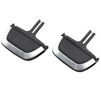 Wivplex Car Front Rear Air Conditioning AC Vent Grille Slider Repair Replace, for BMW, 7 Series G11 G12 730Li 740Li 750Li M760Li 2016-2020 Car Air Vent Clip(BLACK Central 2PCS)