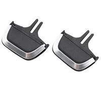 Wivplex Car Front Rear Air Conditioning AC Vent Grille Slider Repair Replace, for BMW, 7 Series G11 G12 730Li 740Li 750Li M760Li 2016-2020 Car Air Vent Clip(BLACK Rear 2PCS)