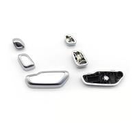 Wivplex Car Front Seat Headrest Adjust Switch Button Cover, for A B C E ML GL GLE GLK CLS W204 W212 W207 W166 X204 W218 W172 W246 Seat Adjuster Button(Black Right 3pcs)