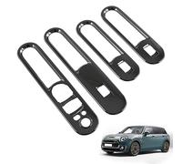 Wivplex Car Glossy Black Window Glass Lift Button Switch Cover Trim Door Armrest Panel, for MINI, Cooper Clubman 2022 Window Switch Trim