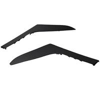 Wivplex Car Inner Interior Door Handle 5K4868039A Front Rear Pull Trim Cover Black Cap, for Vw, for Golf Mk6 6 2009-2014 car Door Handle Frame Trim(Black 1 Pair)