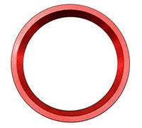 Wivplex Car Interior Auto Engine Start Stop Button Translucent Ring Case, for, A1 A4 A4L A5 2019 2020 Cover Engine Start Button Cover