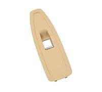 Wivplex Car Interior Door Window Lift Switch Button Panel Trim Cover Replace, for BMW, 1 3 4 Series F20 F30 F31 F34 F35 F36 Window Switch Trim(Front Right Beige)