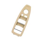 Wivplex Car Interior Door Window Lift Switch Button Panel Trim Cover Replace, for BMW, 1 3 4 Series F20 F30 F31 F34 F35 F36 Window Switch Trim(Front Left Beige)