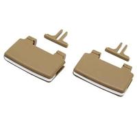 Wivplex Car Interior Rear Air Conditioner Ac Vent Grille Outlet Assembly, for Mercedes, for Benz, W164 ML GL 300 350 450 500 2005-2011 16483004549116 Car Air Vent Clip(BLACK Beige Slider 2PCS)