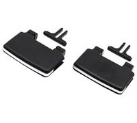 Wivplex Car Interior Rear Air Conditioner Ac Vent Grille Outlet Assembly, for Mercedes, for Benz, W164 ML GL 300 350 450 500 2005-2011 16483004549116 Car Air Vent Clip(Black Slider 2PCS)