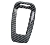 Wivplex Car Key Cover, for Toyota, Camry, for Corolla, Prius, for RAV4, for Land Cruiser, Prado Carbon Fiber Alloy Car Key Cover Fob Case Cover Car Key Cover