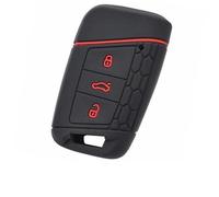 Wivplex Car Key Fob, for VW, for Passat, B8, for Skoda, for KODIAQ, for Superb A7 Silicone Remote Key Case Fob Shell Cover Skin Jacket Sleeve Car Key Cover