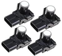 Wivplex Car Pdc Sensor 4Pcs Reverse Backup Parking Assist, for Lexus 89341-48010 vehicle rear detection sensor unit(White)