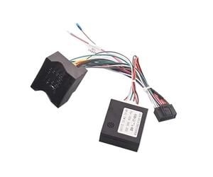 Wivplex Car Radio Stereo Wiring Harness Cable Adapter Android 16pin, for, E46 E87 E65 E66 E67 with Quadlock radio wiring harness