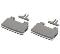 Wivplex Car Rear Air Conditioning Ac Vent Grille Assembly Replacement, for Mercedes, for Benz, W164 ML GL 300 350 450 500 16483004549116 Car Air Vent Clip(Gray Slider 2pcs)