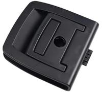 Wivplex Car Rear Trunk Mat Handle Boot Floor Carpet Luggage Compartment, for X5, for X6 E70 E71 E72 F15 F16 F07 car Boot mat Handle Grip, Vehicle Trunk mat Liftin(Black with Lock Hole)