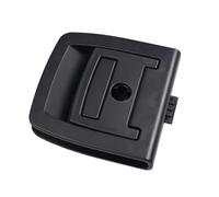 Wivplex Car Rear Trunk Tail Cover Bottom Plate Mat Floor Carpet Trunk Handle Key Hole, for BMW, for 5 SERIES E61 X5 X6 E70 E71 51476958161 Rear Trunk Mat Handle(Black With Lock Hole)