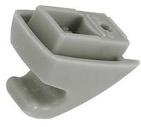 Wivplex Car Sun Visor Hook Clip, Bracket Retainer, for GMC Yukon 2007-2013, ABS, Gray, 1 Pc Auto Dashboard Sunshade Clip