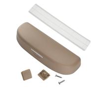 Wivplex Car Sunglasses Holder Glasses Case, for Renault, Kadjar Duster Koleos, for Mitsubishi, Asx RVR For Outlander Pajero Accessories Glasses Cases(Beige)
