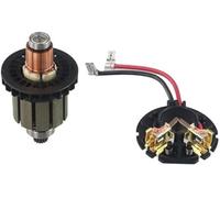 Wivplex Carbon Brush Holder and Set, for Rotor DDF482, for MAK Equipment Rotor Armature