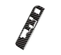 Wivplex Carbon Fiber Car Styling Center Control Gear Shift Panel Side Button Frame Cover Trim, for Toyota, Highlander 2015 2016 2017 2018 Window Switch Trim