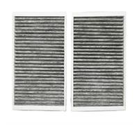 Wivplex CARBON PREMIUM ENGINE CABIN AIR FILTER, for Mercedes-Benz, FA4838 FC16081C GL550 2007-2012 2730940404 1648300218 Engine Air Filter(Red)