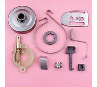 Wivplex Chain Clutch Sprocket Drum Rim, for Husqvarna, 136 137 141 142 Throttle Choke Rod Oil Pump Bar Plate Chainsaw Replace Spare Part Lawn Mower Clutch Kit