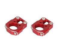 Wivplex CNC Handle Bar Brake Clutch Line Hose Cable Guide Clamp Monkey 125 Monkey125 CT125 Forza300 Forza350 Grom125 PCX 160 Motorcycle Brake Hose Clamp(Red)